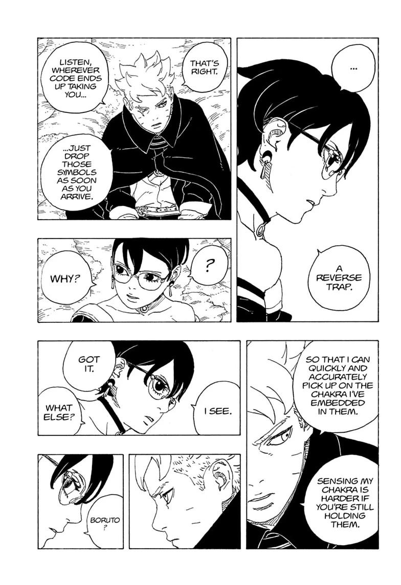 Boruto: Two Blue Vortex Chapter 35 page 27 - Chapter 35