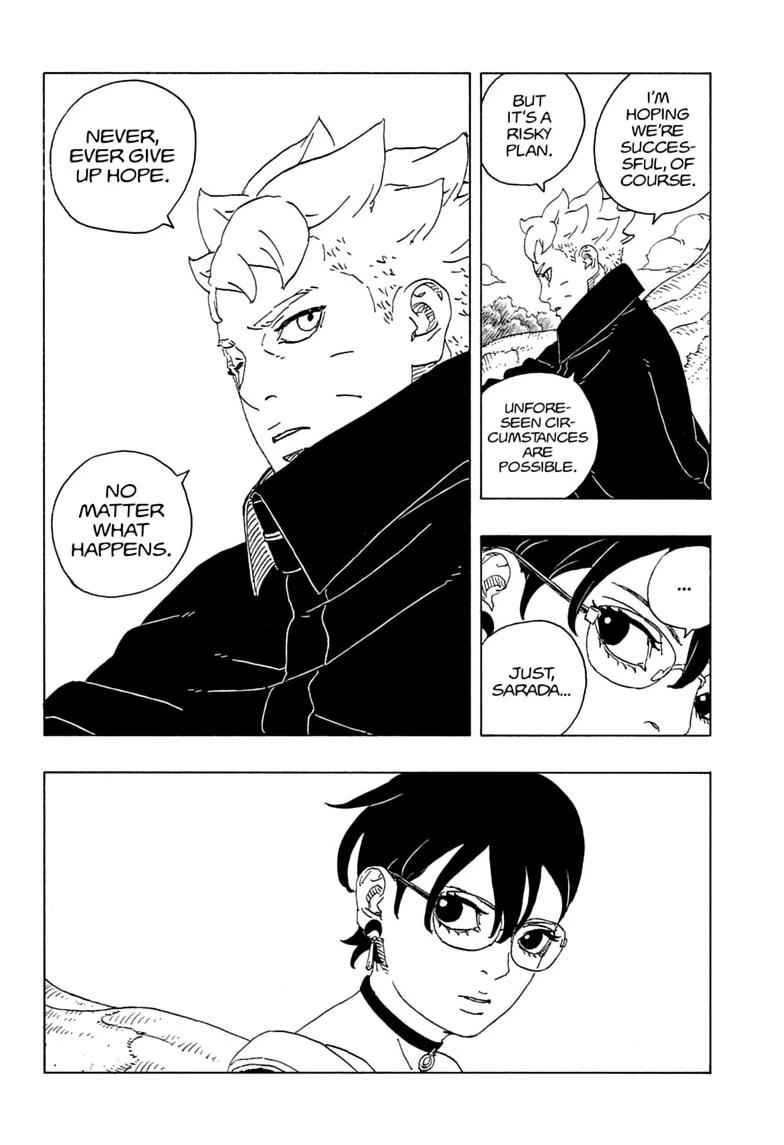 Boruto: Two Blue Vortex Chapter 35 page 28 - Chapter 35
