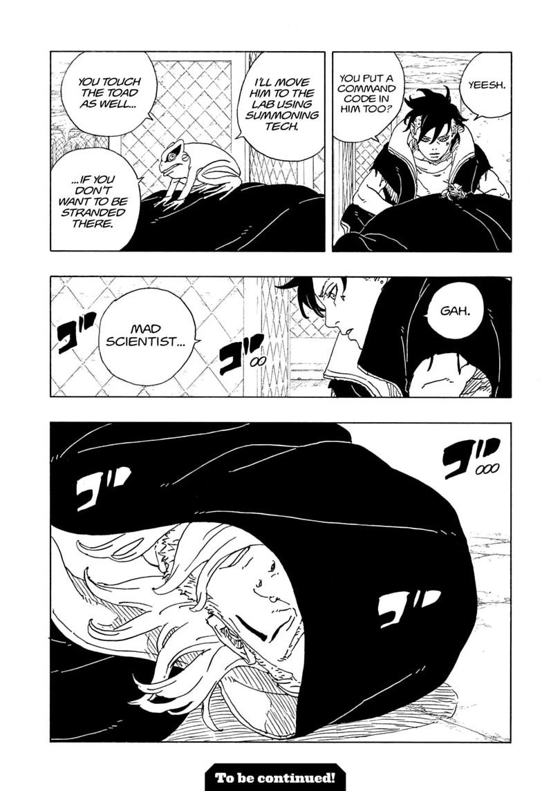 Boruto: Two Blue Vortex Chapter 35 page 41 - Chapter 35