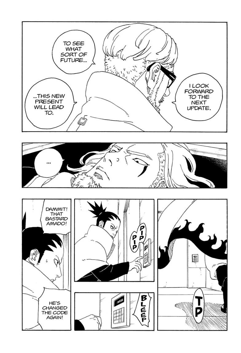 Boruto: Two Blue Vortex Chapter 36 page 27 - Chapter 36