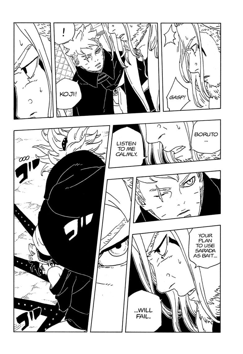 Boruto: Two Blue Vortex Chapter 36 page 38 - Chapter 36