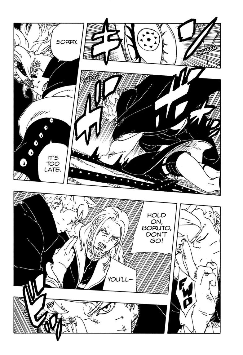 Boruto: Two Blue Vortex Chapter 36 page 40 - Chapter 36