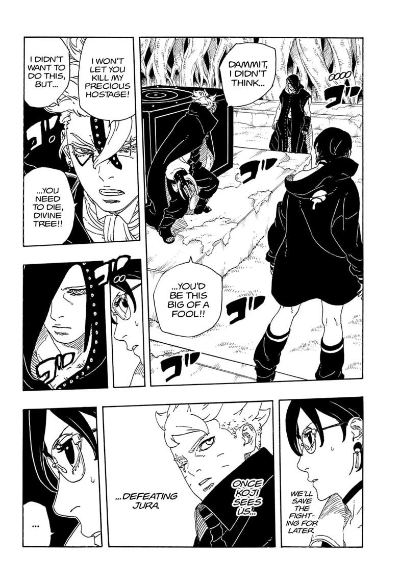 Boruto: Two Blue Vortex Chapter 37 page 22 - Chapter 37