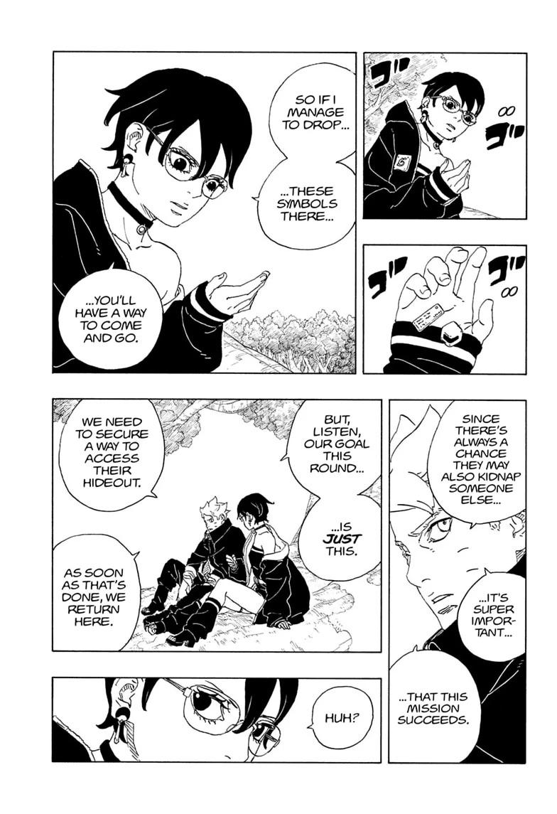Boruto: Two Blue Vortex Chapter 37 page 3 - Chapter 37