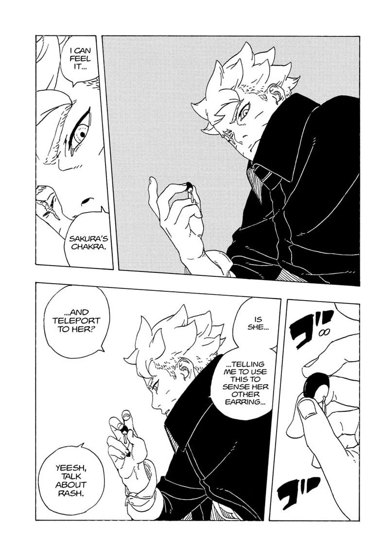 Boruto: Two Blue Vortex Chapter 37 page 33 - Chapter 37