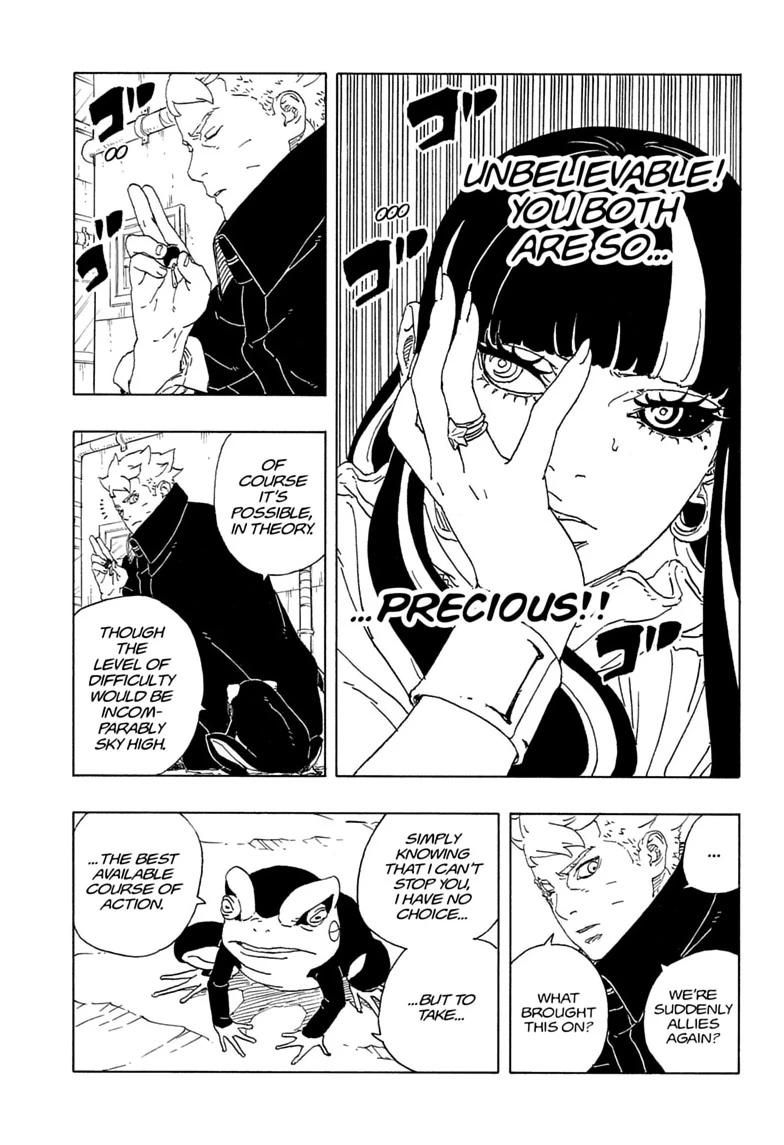 Boruto: Two Blue Vortex Chapter 37 page 35 - Chapter 37