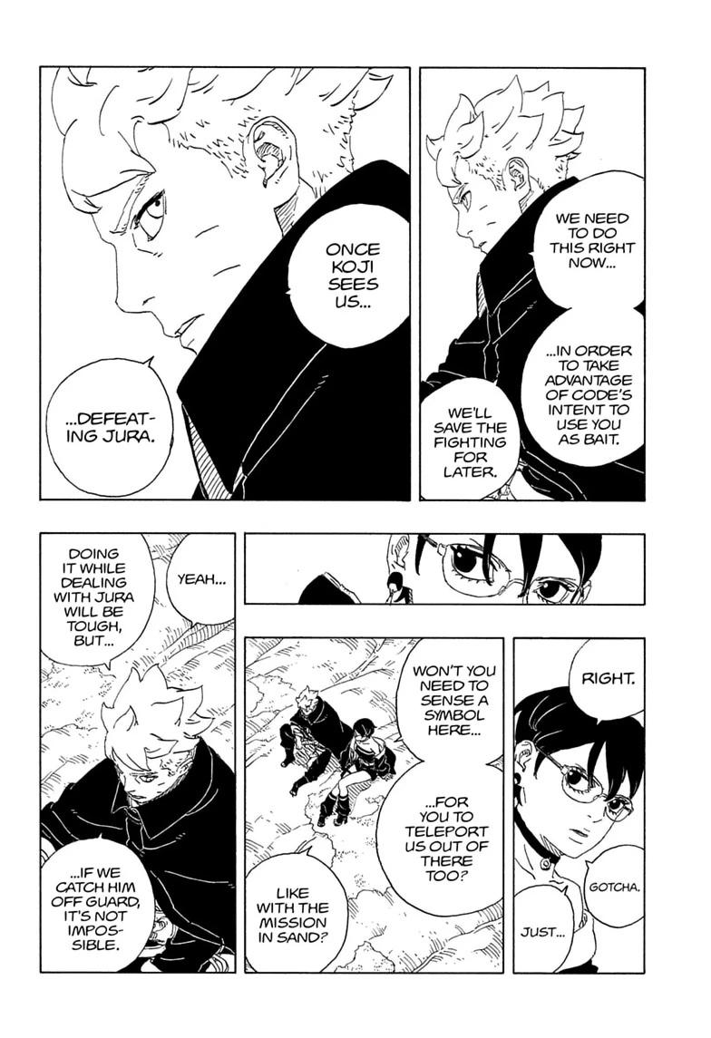 Boruto: Two Blue Vortex Chapter 37 page 4 - Chapter 37