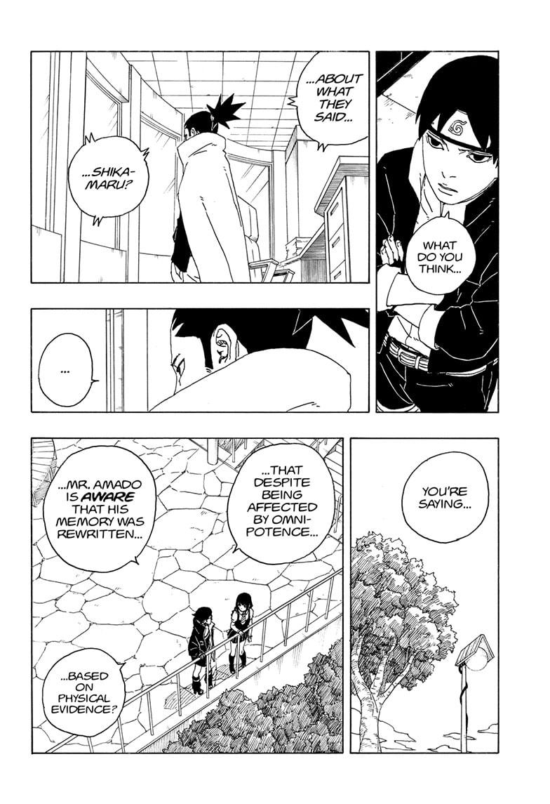 Boruto: Two Blue Vortex Chapter 5 page 34 - Chapter 5