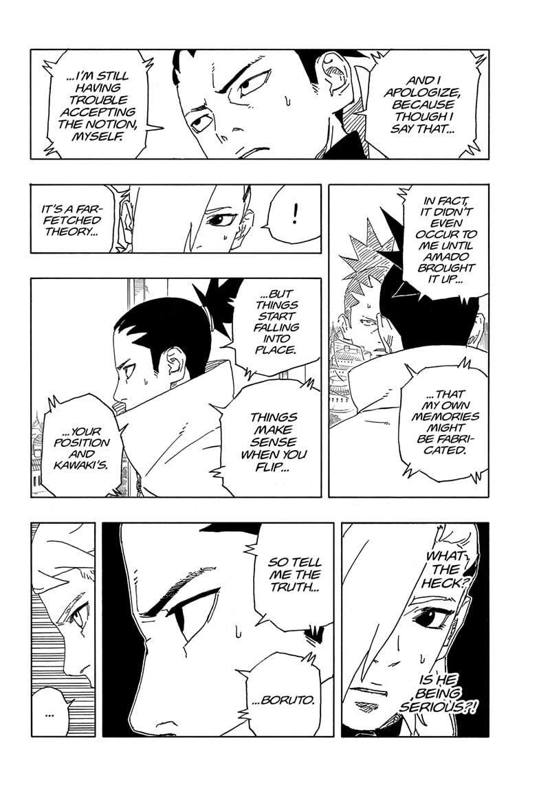 Boruto: Two Blue Vortex Chapter 6 page 37 - Chapter 6