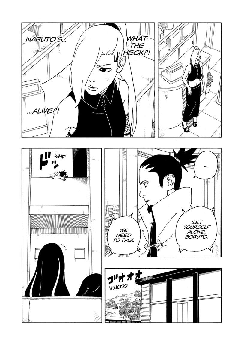 Boruto: Two Blue Vortex Chapter 7 page 33 - Chapter 7