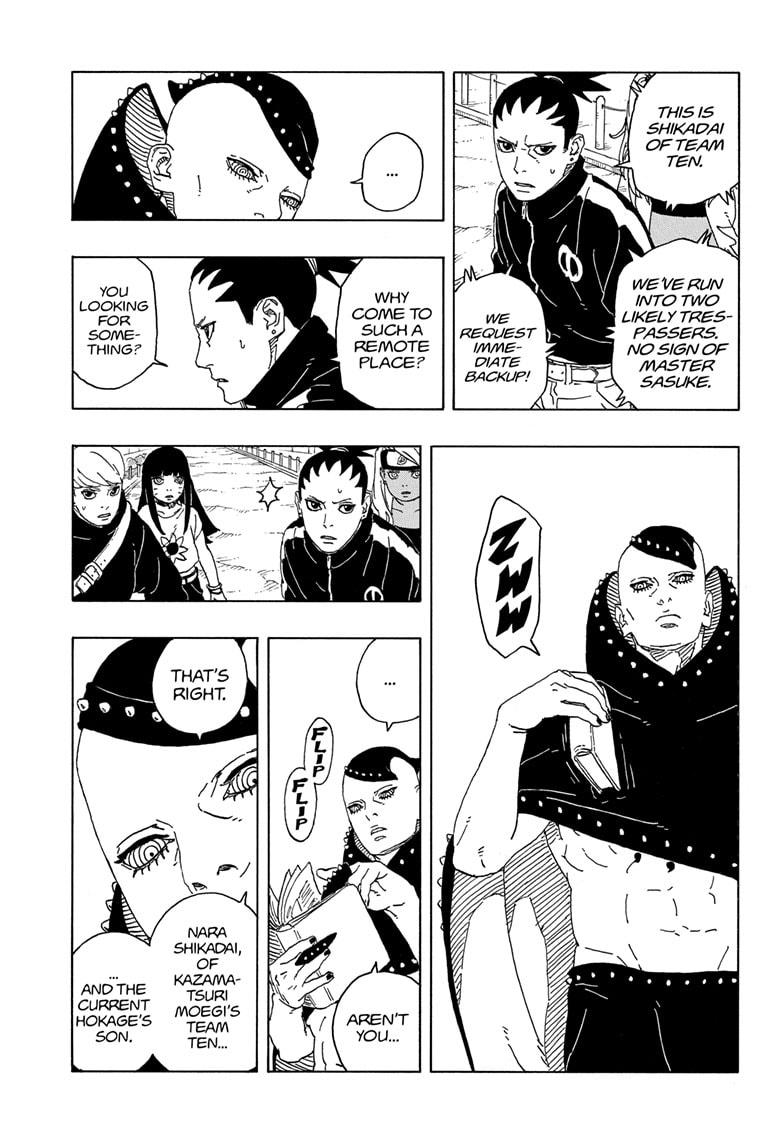 Boruto: Two Blue Vortex Chapter 9 page 3 - Chapter 9