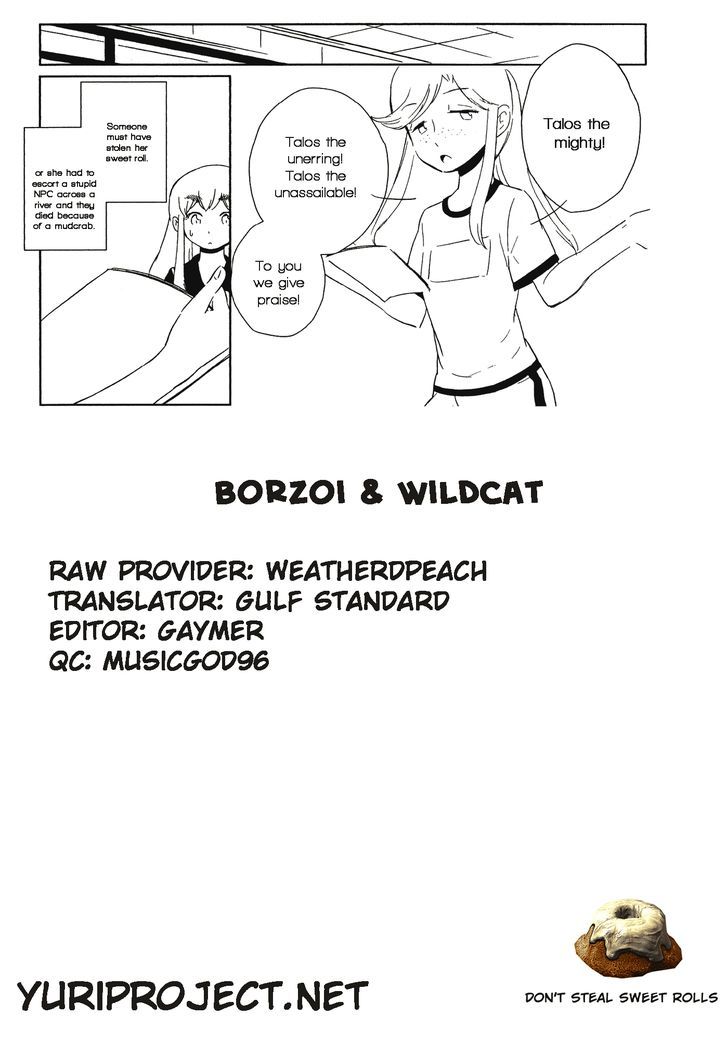 Borzoi & Wildcat Chapter 1 page 1 - Chapter 1 : Oneshot