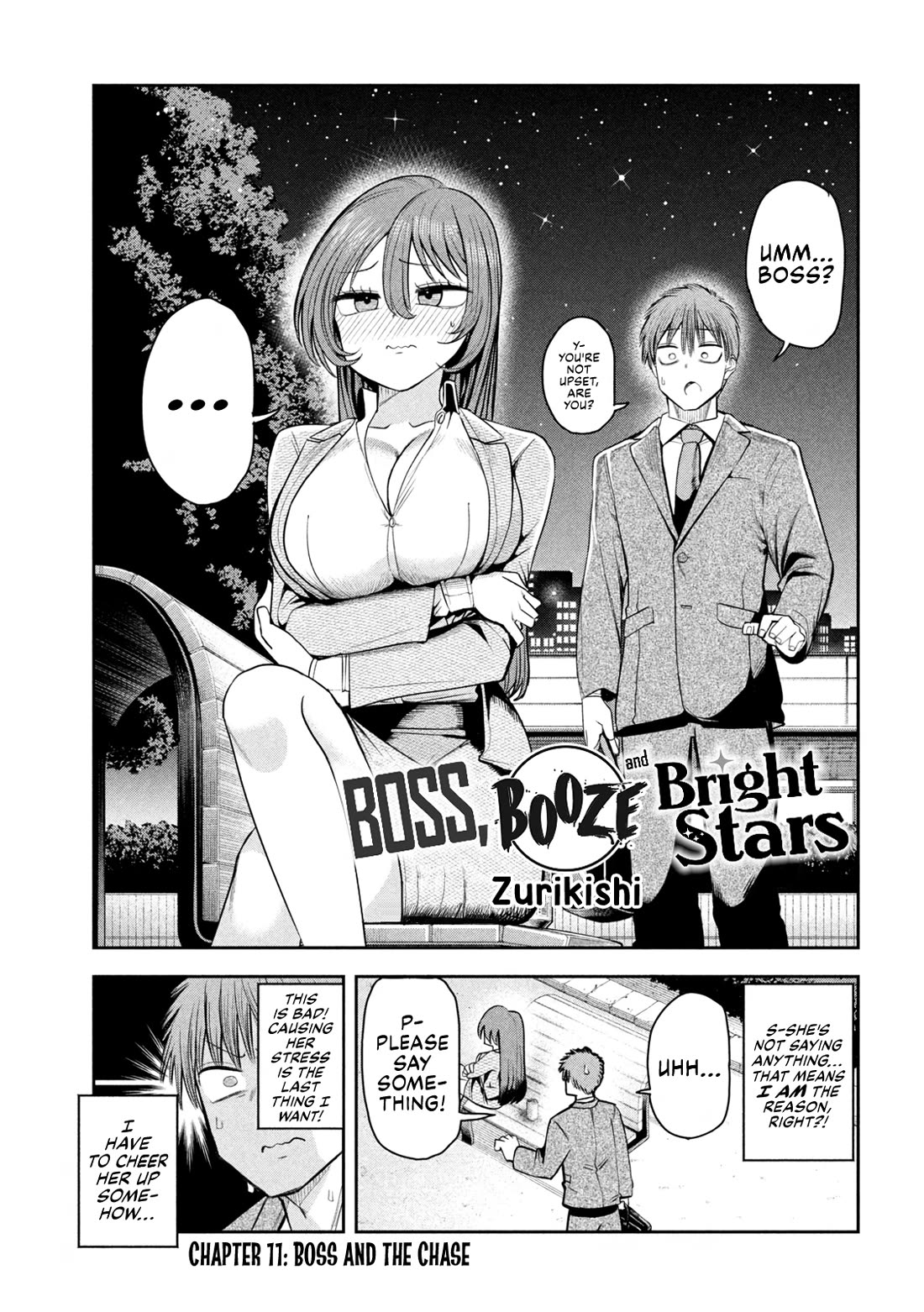 Boss, Booze, and Bright Stars Chapter 11 page 1 - Chapter 11: Boss and The Chase
