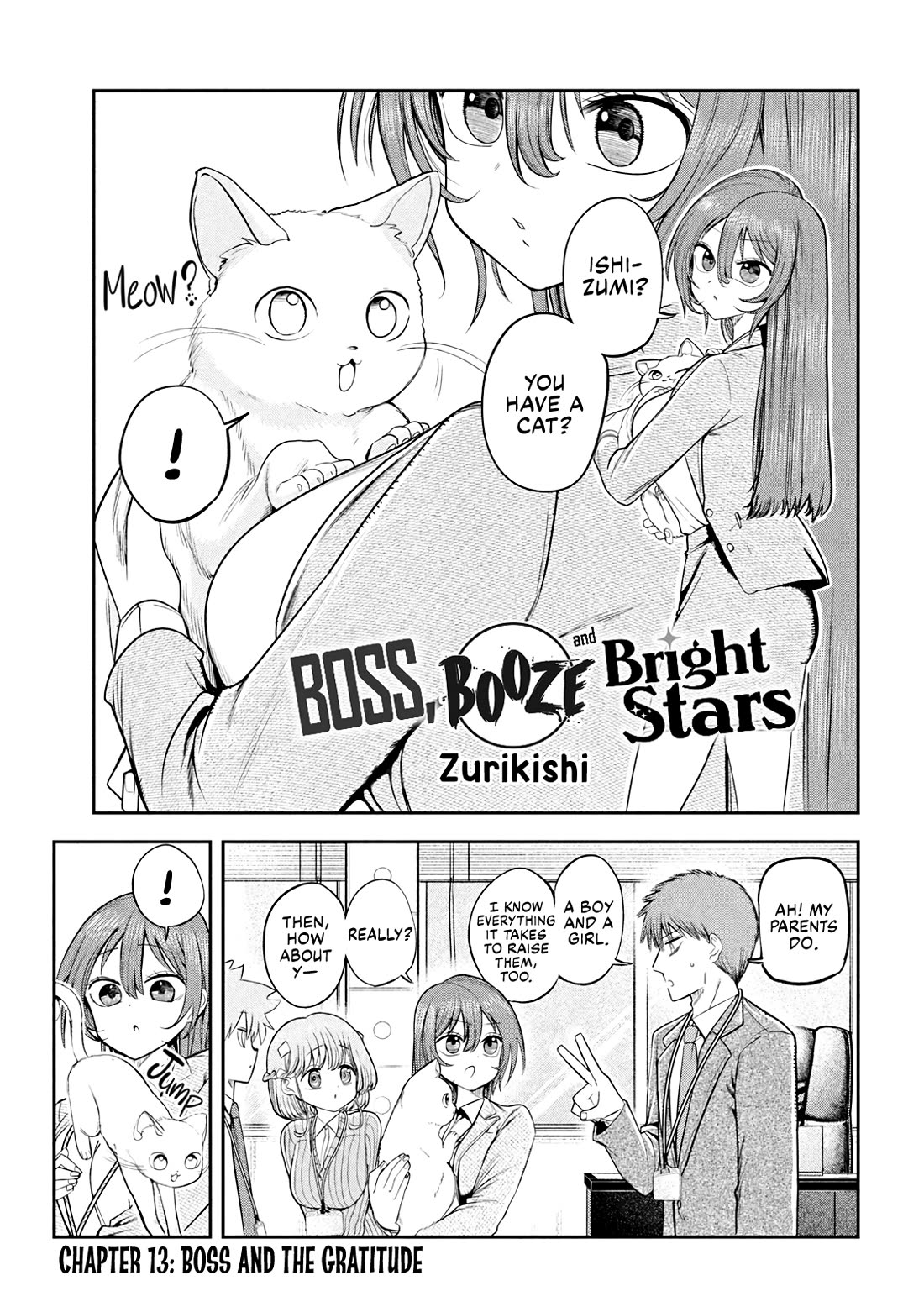 Boss, Booze, and Bright Stars Chapter 13 page 1 - Chapter 13: Boss and the Gratitude