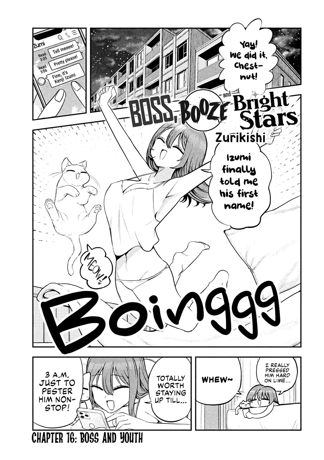 Boss, Booze, and Bright Stars Chapter 16 page 1 - Chapter 16: Boss and Youth