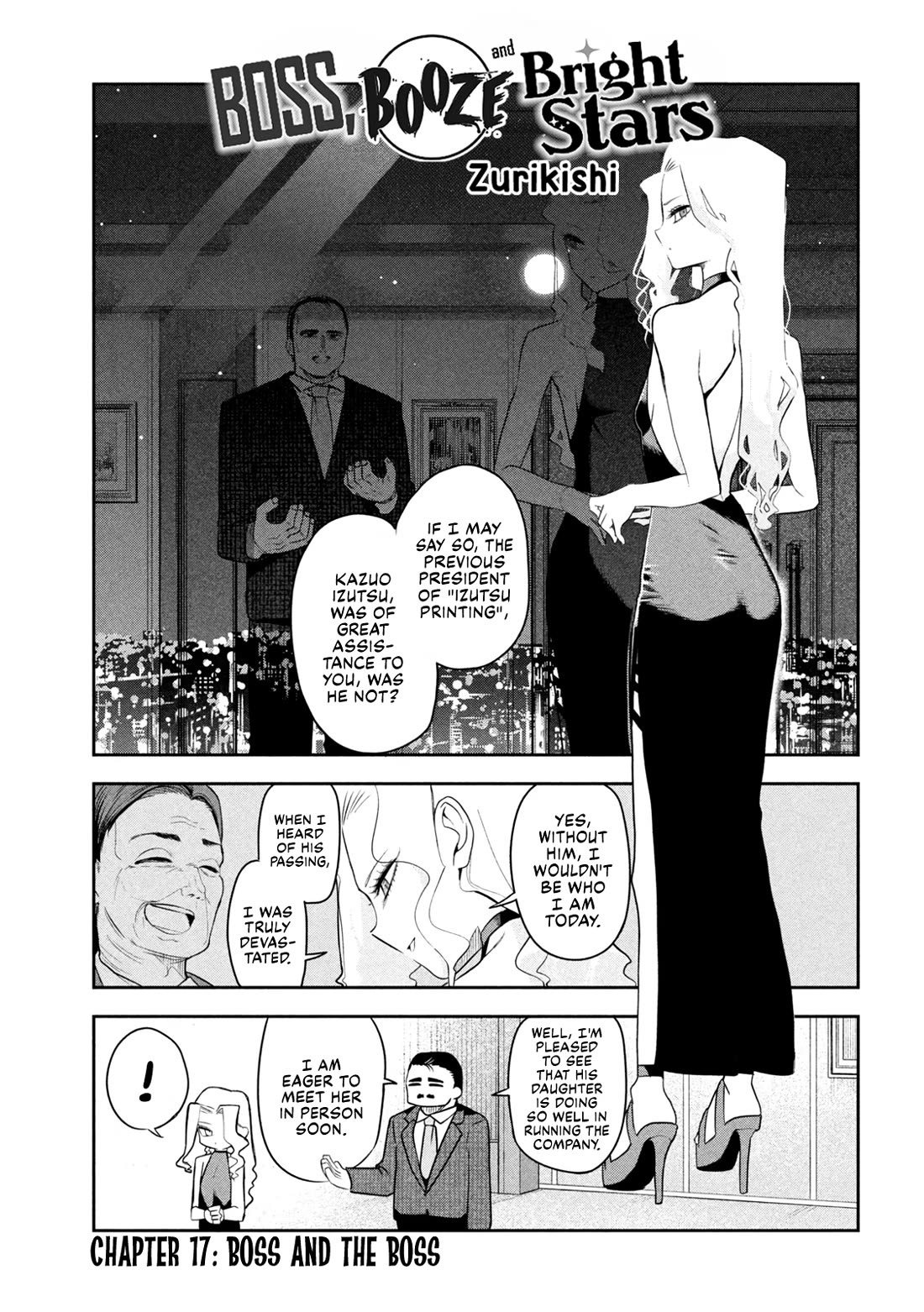 Boss, Booze, and Bright Stars Chapter 17 page 1 - Chapter 17: Boss and The Boss