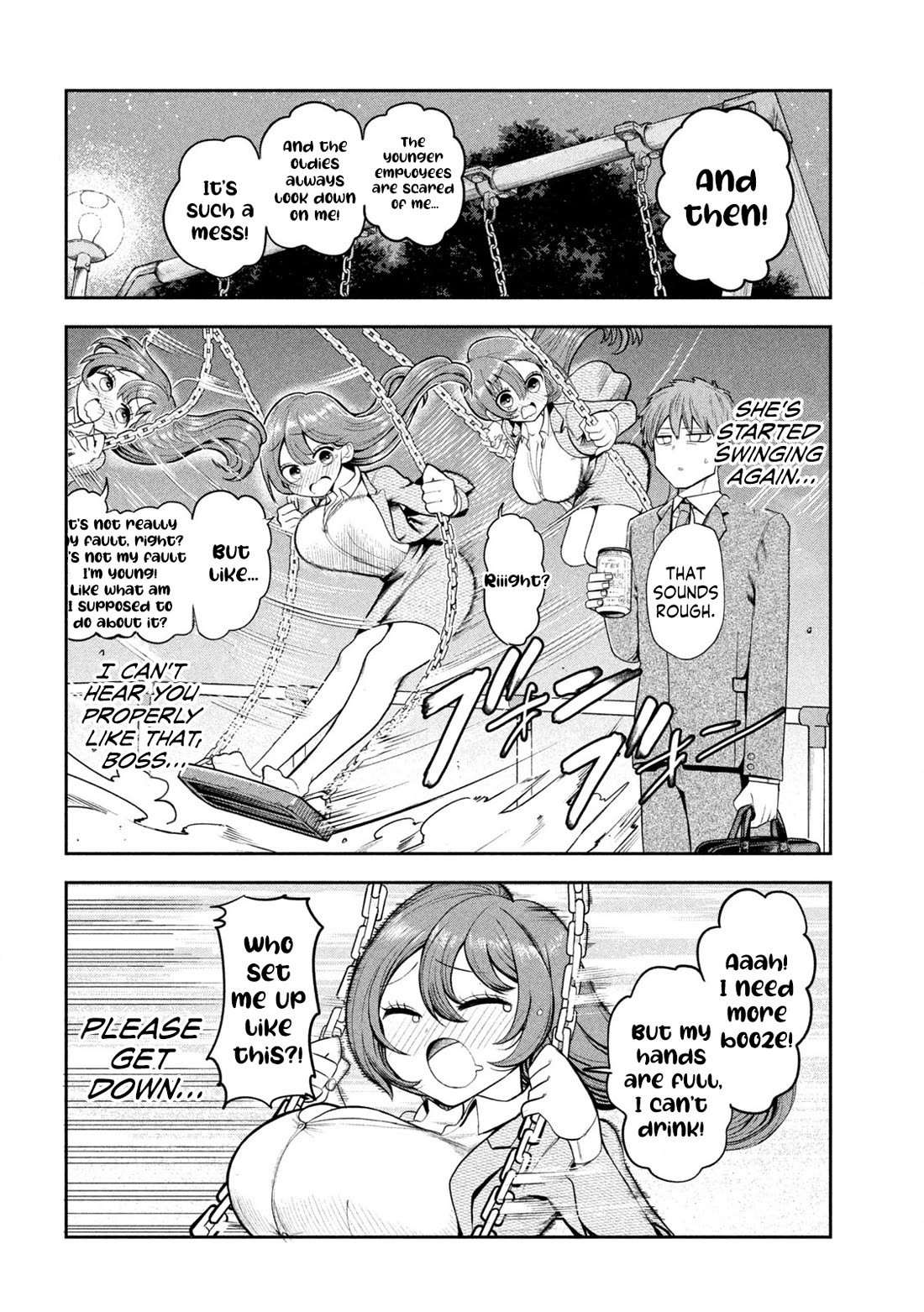 Boss, Booze, and Bright Stars Chapter 2 page 10 - Chapter 2: Boss and The Swing