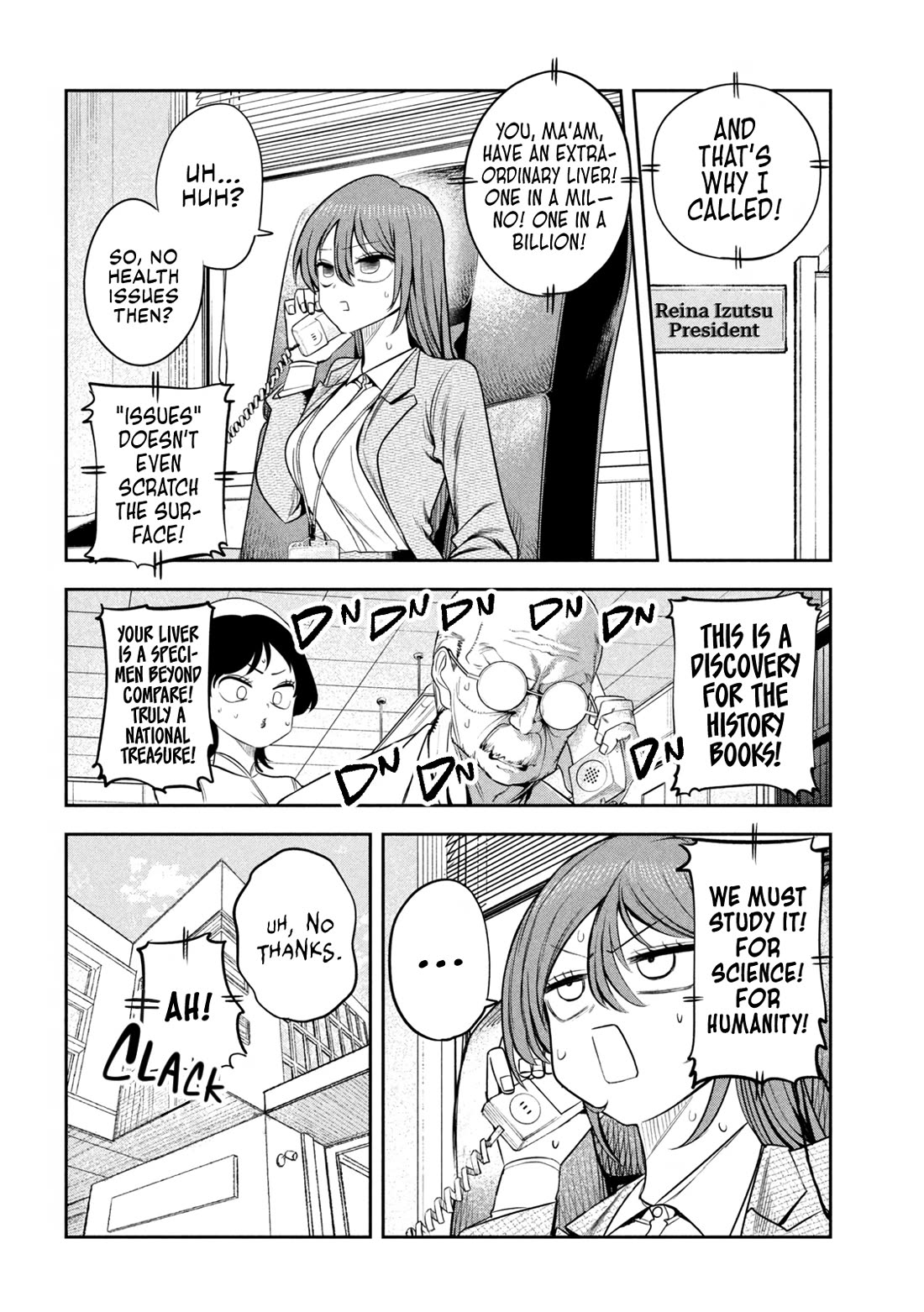Boss, Booze, and Bright Stars Chapter 25 page 20 - Chapter 25: Boss and Her Health