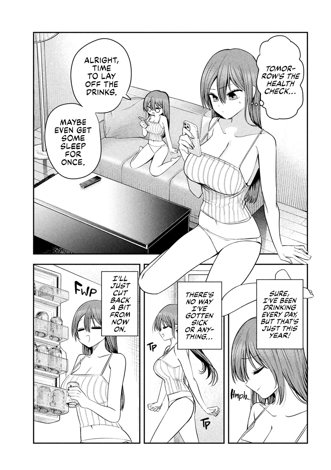 Boss, Booze, and Bright Stars Chapter 25 page 9 - Chapter 25: Boss and Her Health