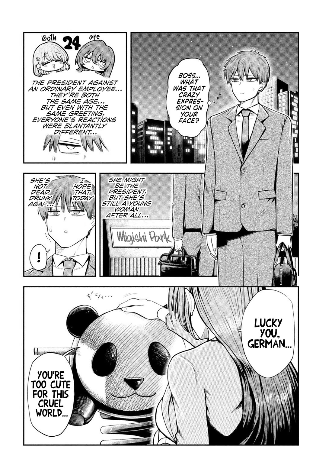 Boss, Booze, and Bright Stars Chapter 3 page 6 - Chapter 3: Boss and The Panda