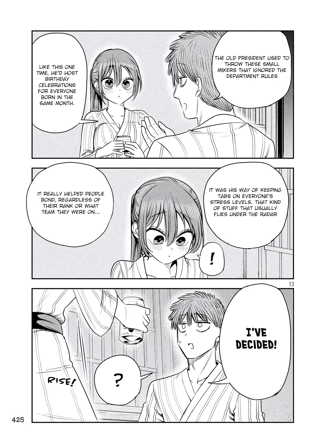 Boss, Booze, and Bright Stars Chapter 33 page 13 - Chapter 33: The CEO and questions
