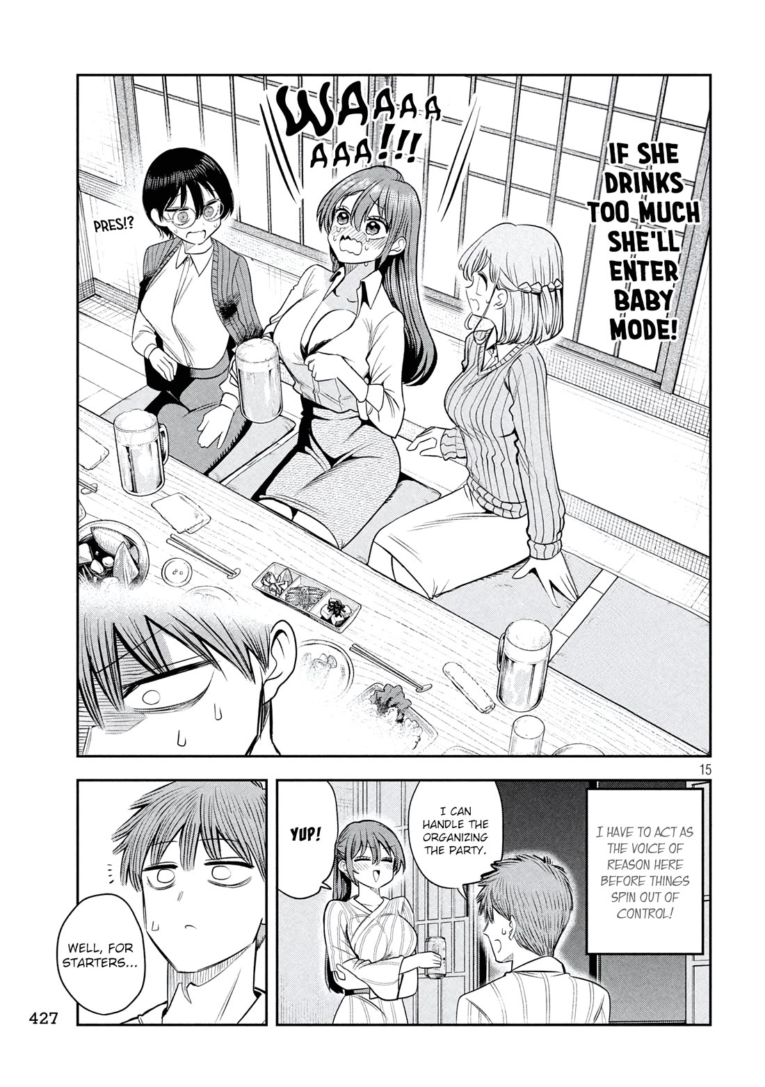 Boss, Booze, and Bright Stars Chapter 33 page 15 - Chapter 33: The CEO and questions