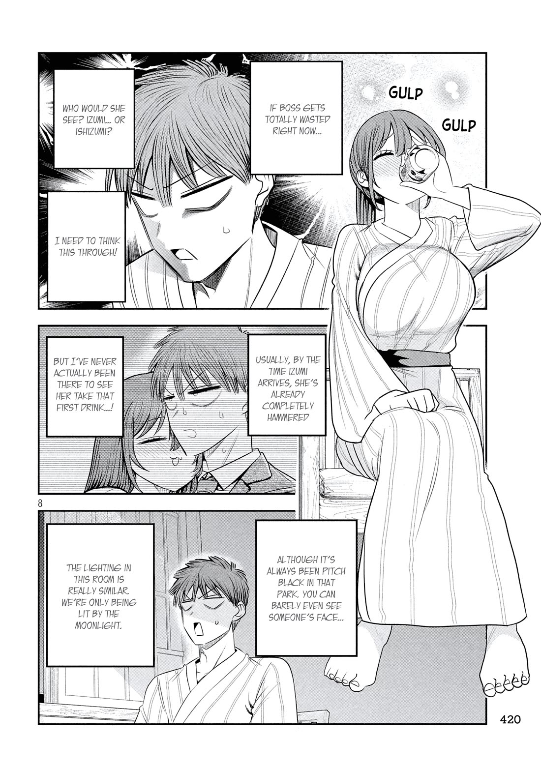 Boss, Booze, and Bright Stars Chapter 33 page 8 - Chapter 33: The CEO and questions