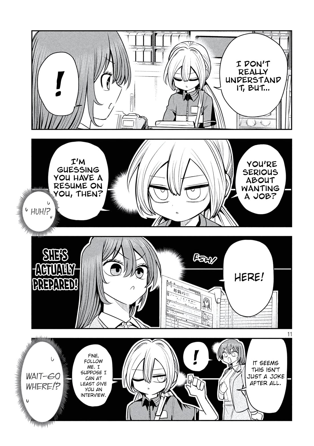 Boss, Booze, and Bright Stars Chapter 37 page 11 - Chapter 37: The Boss and the reason for applying