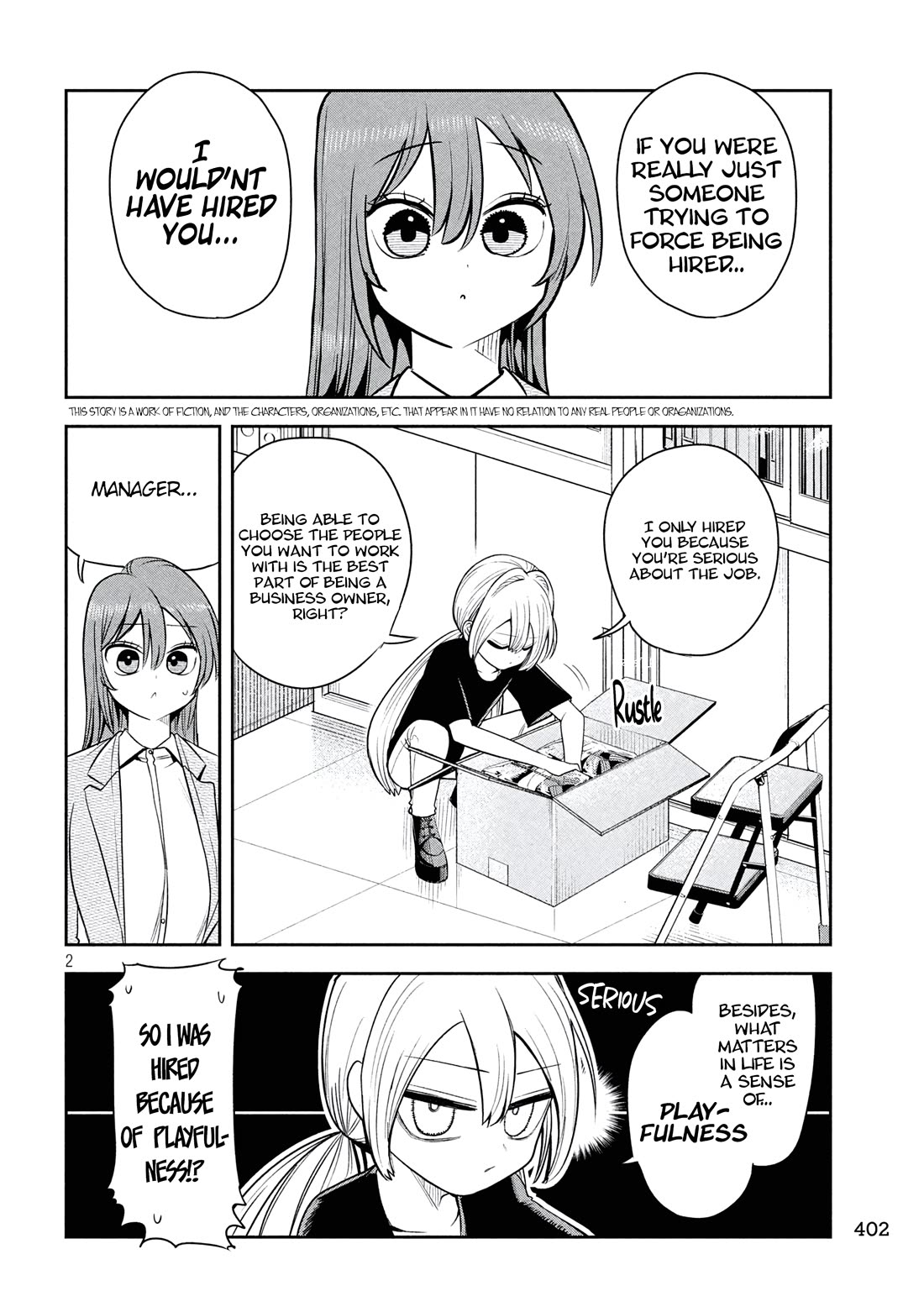 Boss, Booze, and Bright Stars Chapter 38 page 2 - Chapter 38: The Boss and the sheltered girl