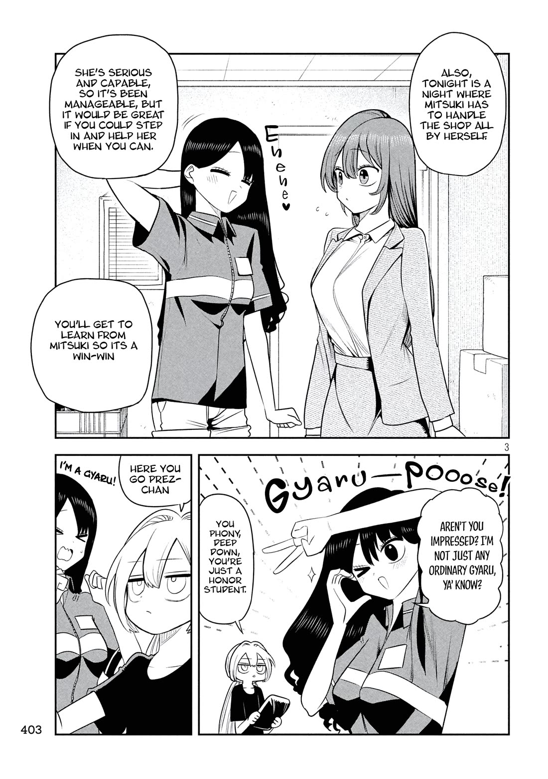Boss, Booze, and Bright Stars Chapter 38 page 3 - Chapter 38: The Boss and the sheltered girl