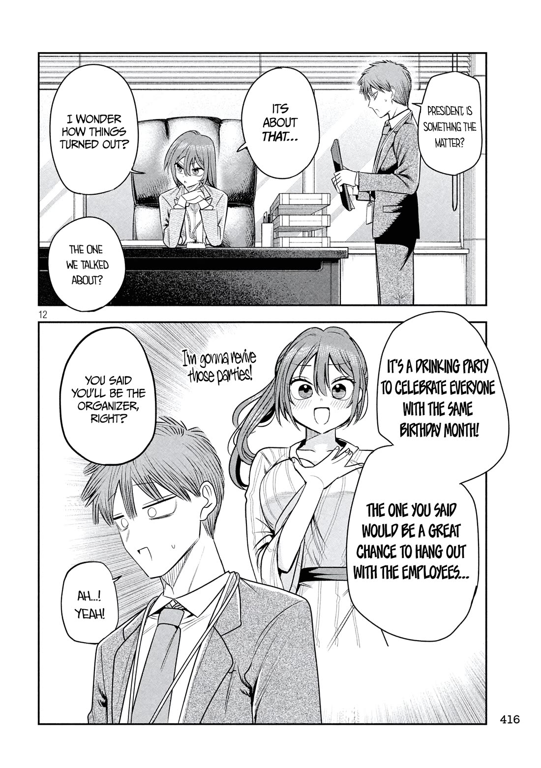 Boss, Booze, and Bright Stars Chapter 40 page 12 - Chapter 40: Interaction with the President