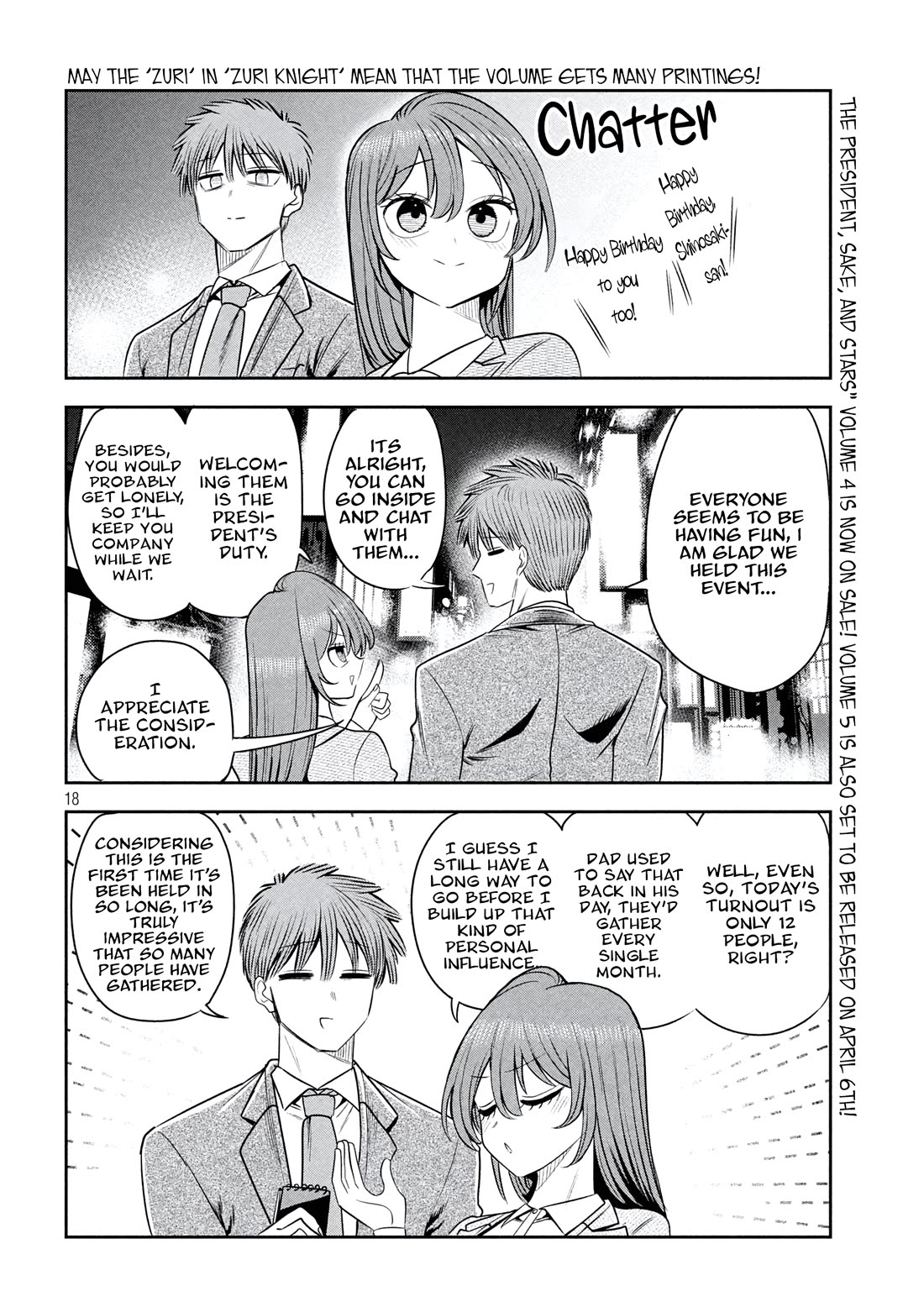 Boss, Booze, and Bright Stars Chapter 40 page 18 - Chapter 40: Interaction with the President