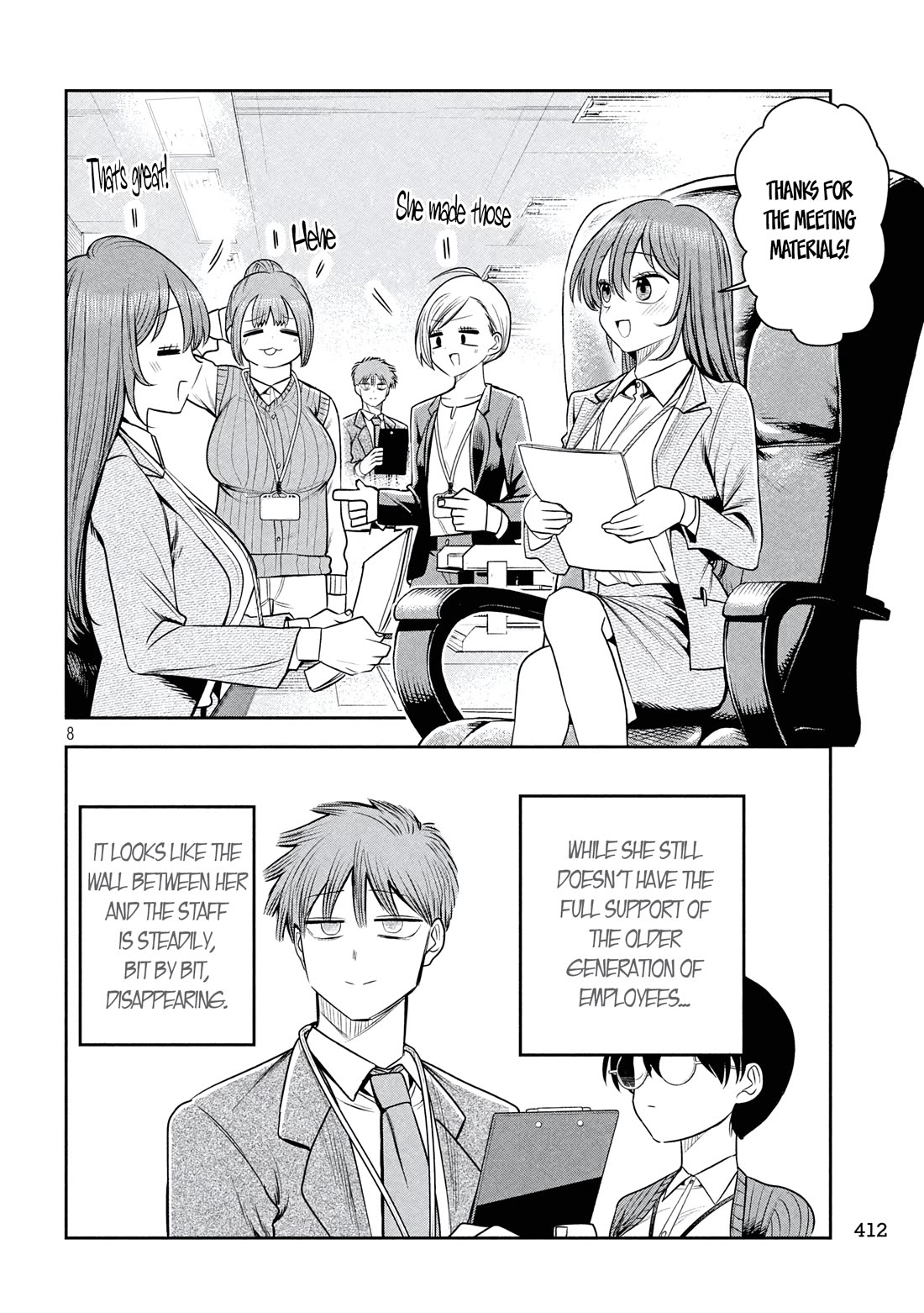 Boss, Booze, and Bright Stars Chapter 40 page 8 - Chapter 40: Interaction with the President
