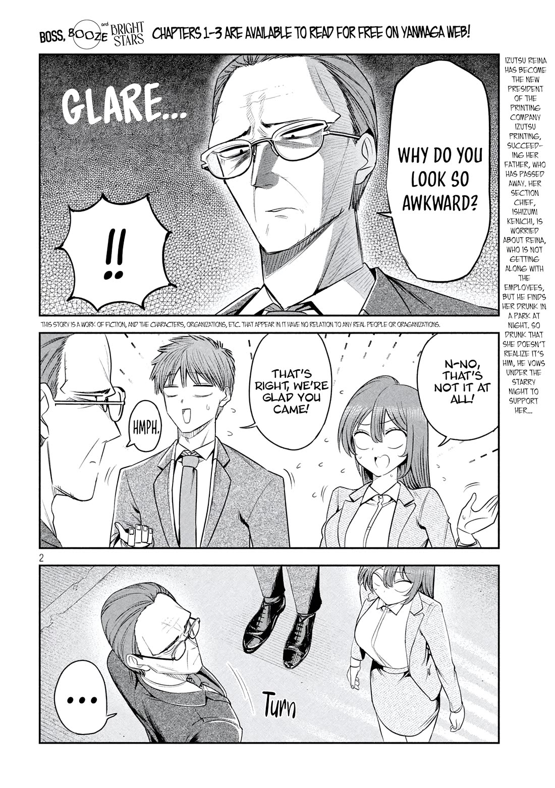 Boss, Booze, and Bright Stars Chapter 41 page 2 - Chapter 41: The President and the Deputy Manager
