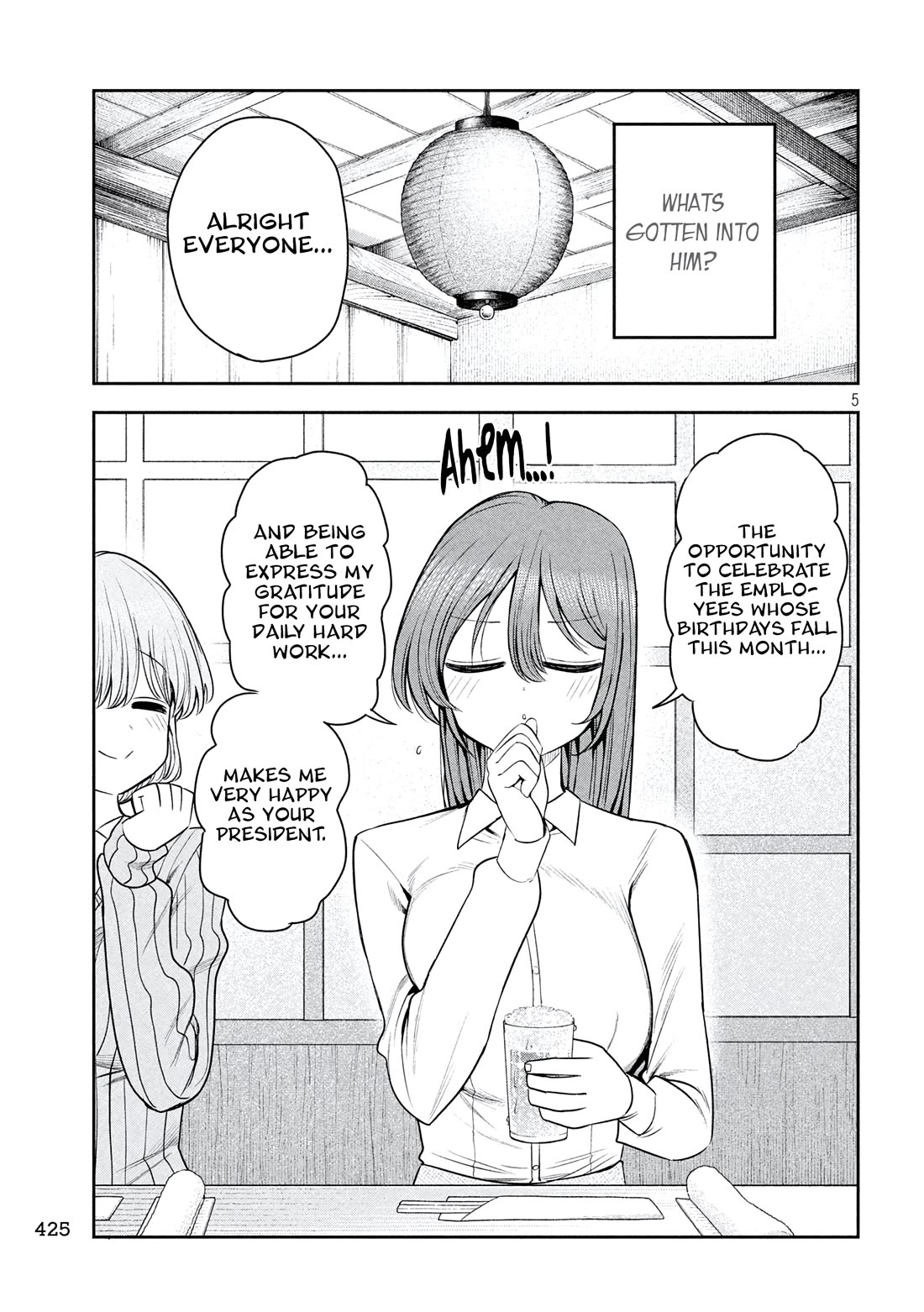 Boss, Booze, and Bright Stars Chapter 41 page 5 - Chapter 41: The President and the Deputy Manager