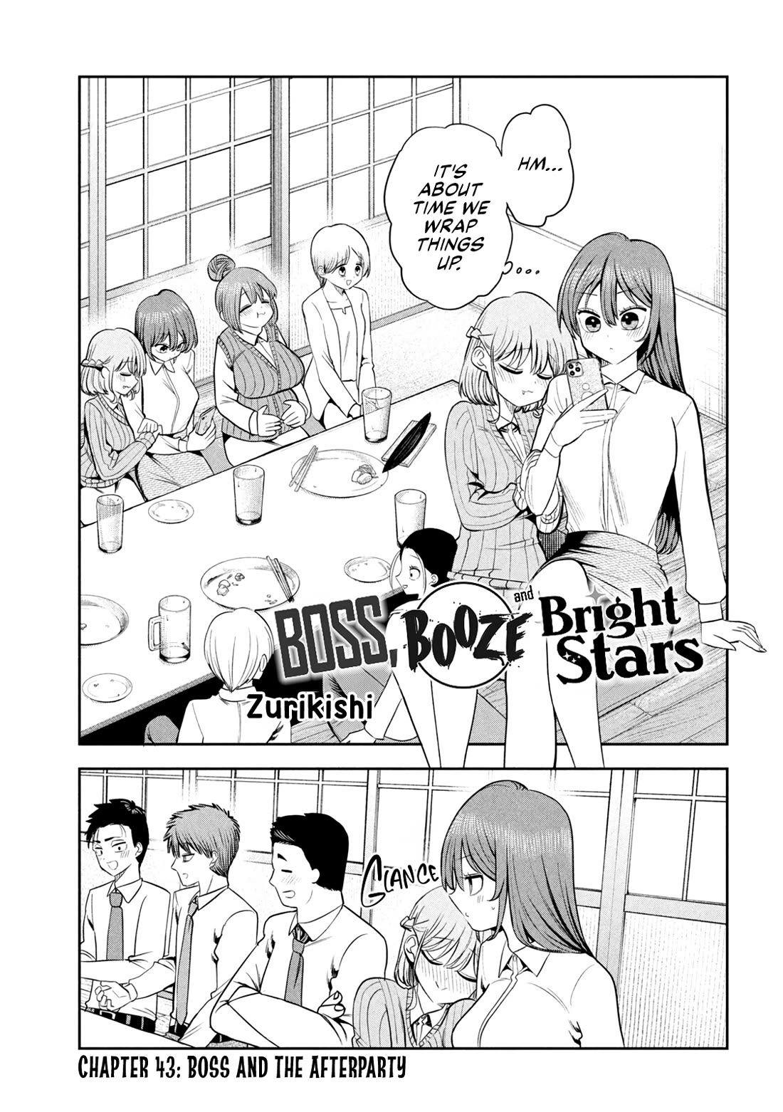 Boss, Booze, and Bright Stars Chapter 43 page 1 - Chapter 43: Boss and The Afterparty