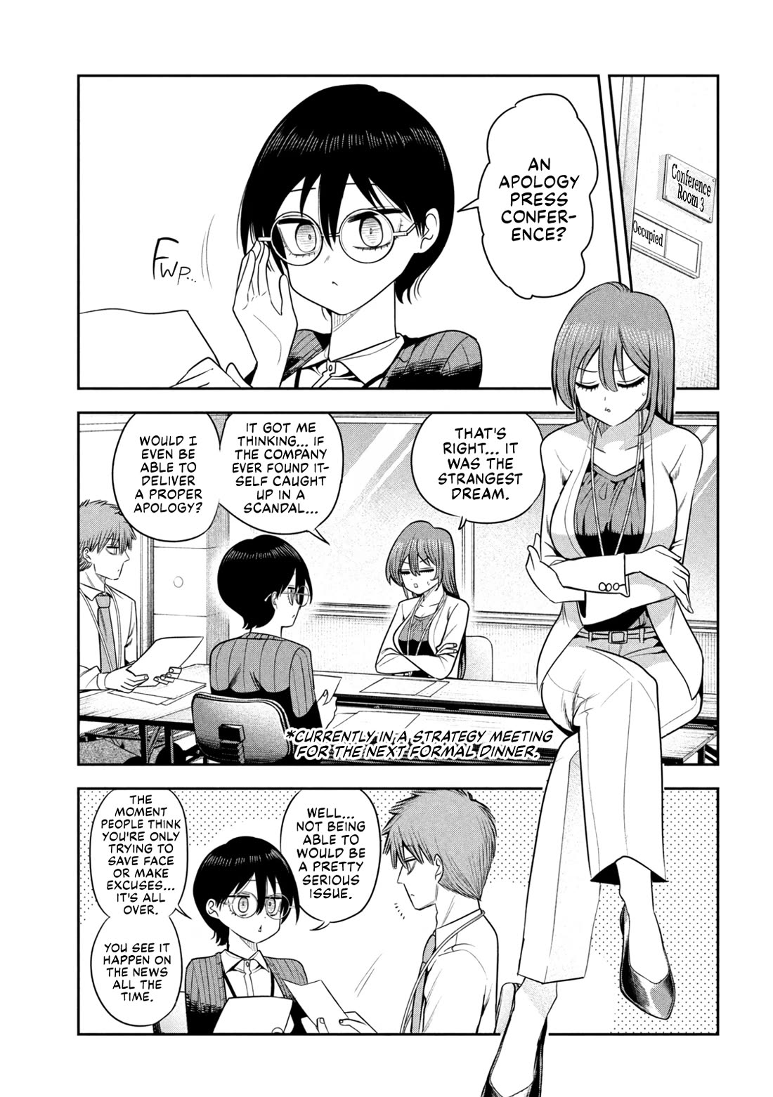 Boss, Booze, and Bright Stars Chapter 50 page 5 - Chapter 50: Boss and The Press Conference