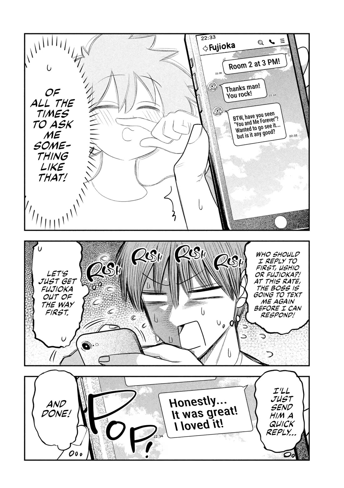 Boss, Booze, and Bright Stars Chapter 58 page 14 - Chapter 58: Boss and Multitasking
