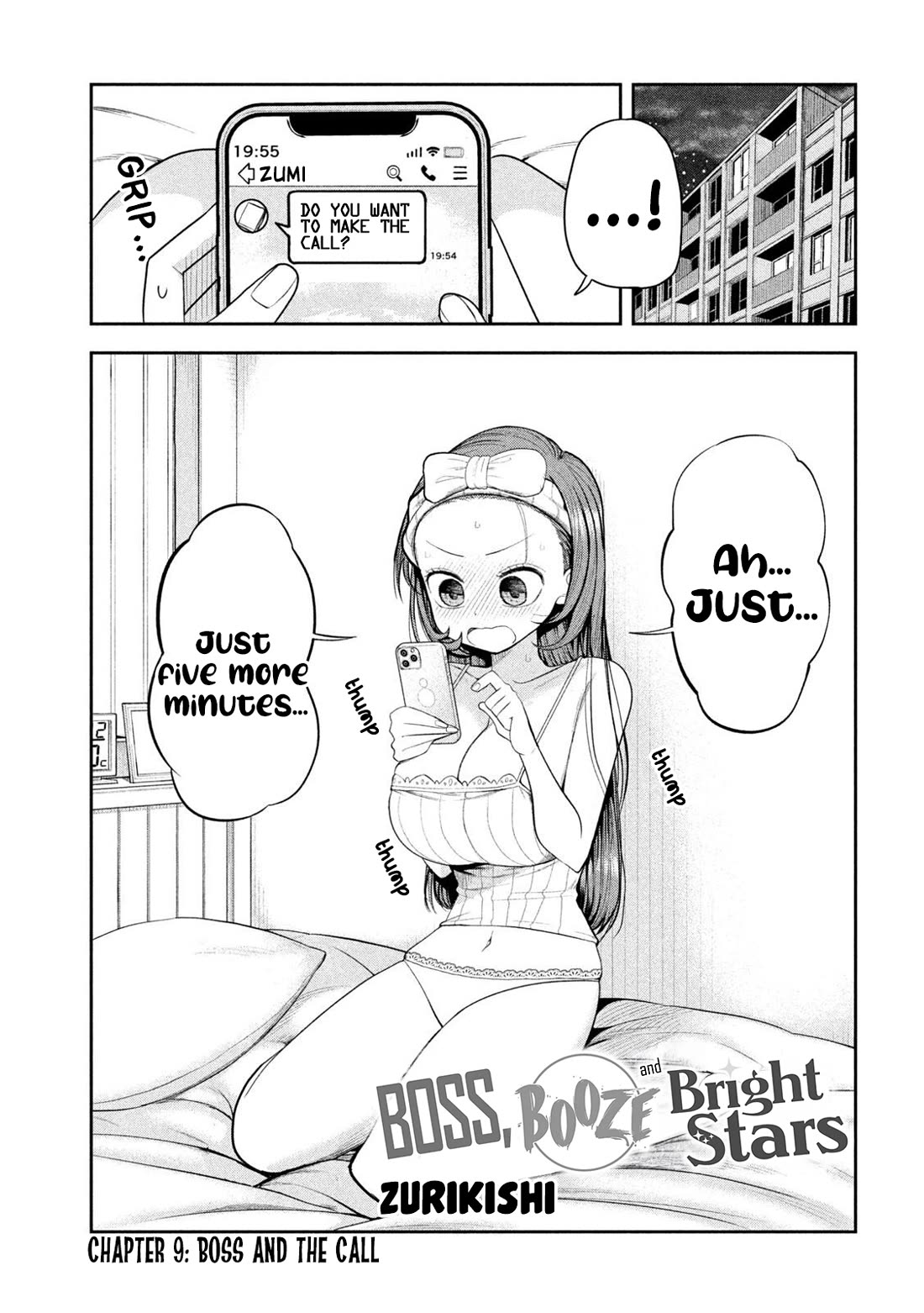 Boss, Booze, and Bright Stars Chapter 9 page 1 - Chapter 9: Boss and The Call