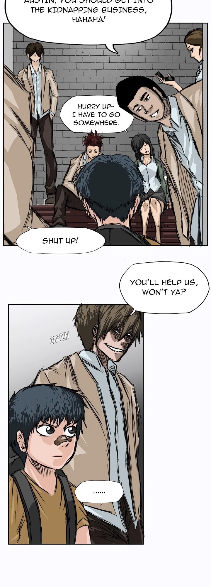 Boss in School Chapter 1 page 17 - Chapter 1
