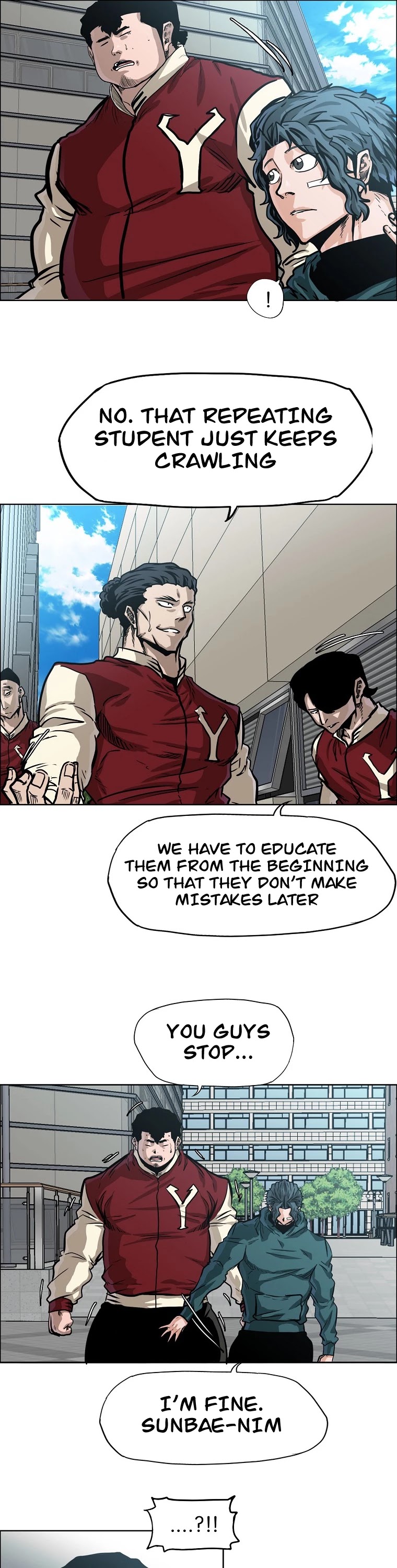 Boss in School Chapter 128 page 11 - Chapter 128