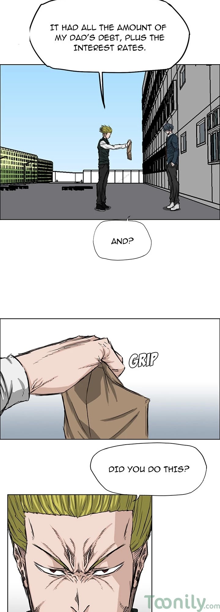 Boss in School Chapter 18 page 9 - Chapter 18