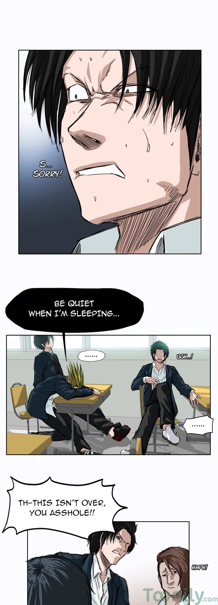 Boss in School Chapter 3 page 12 - Chapter 3
