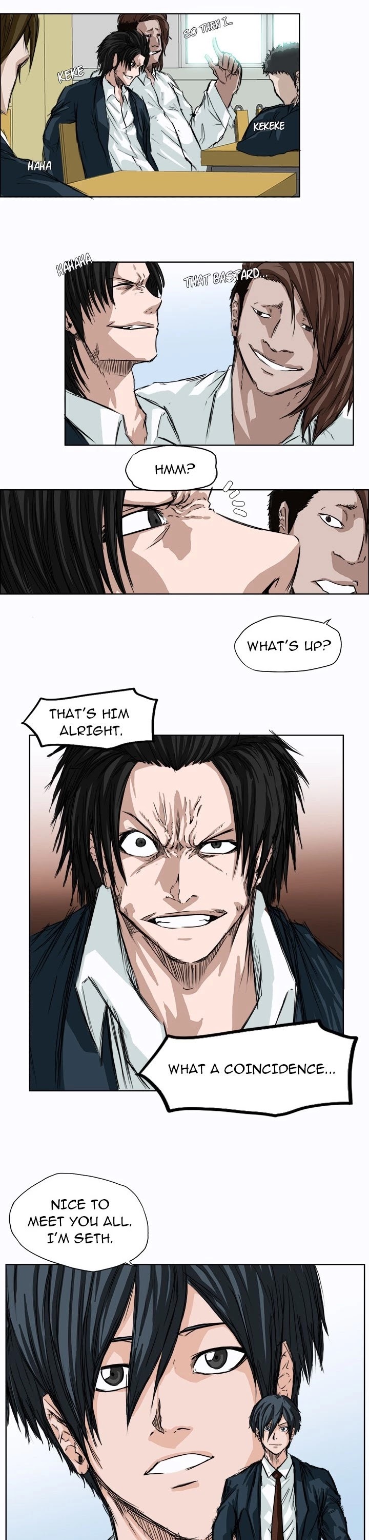 Boss in School Chapter 3 page 4 - Chapter 3