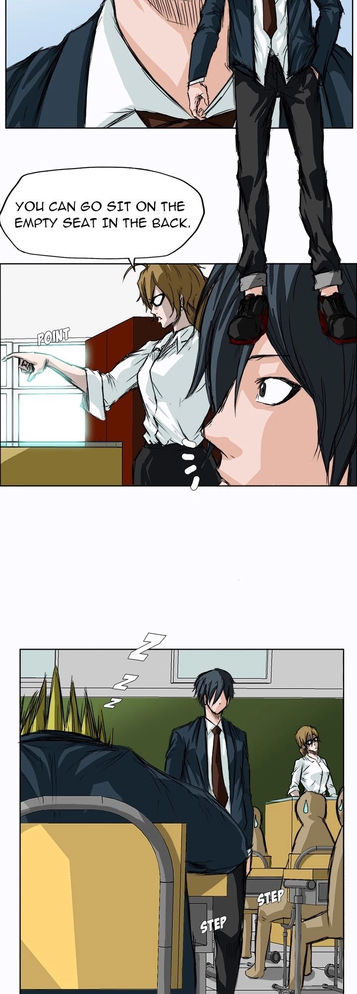 Boss in School Chapter 3 page 5 - Chapter 3