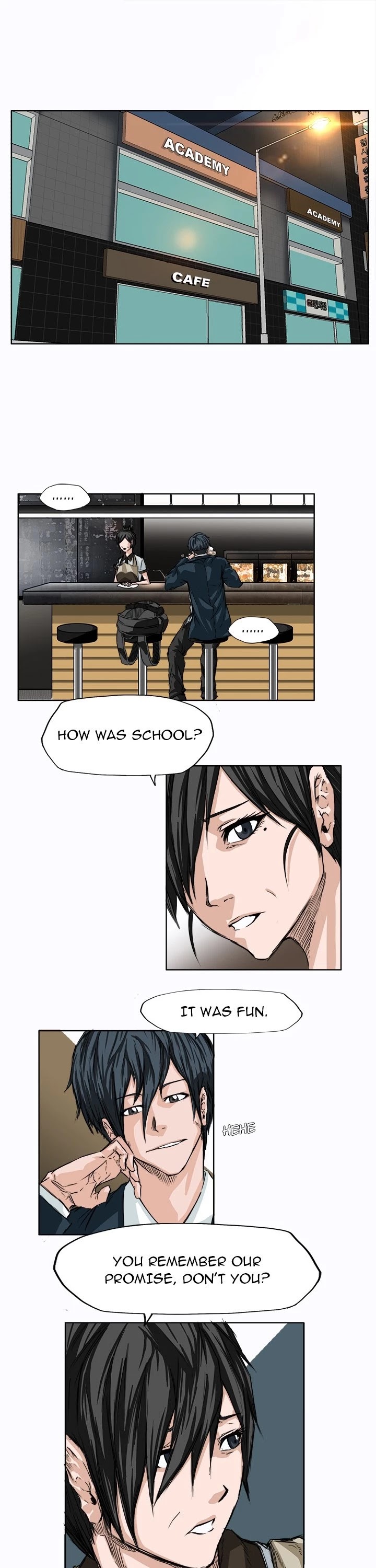 Boss in School Chapter 5 page 1 - Chapter 5