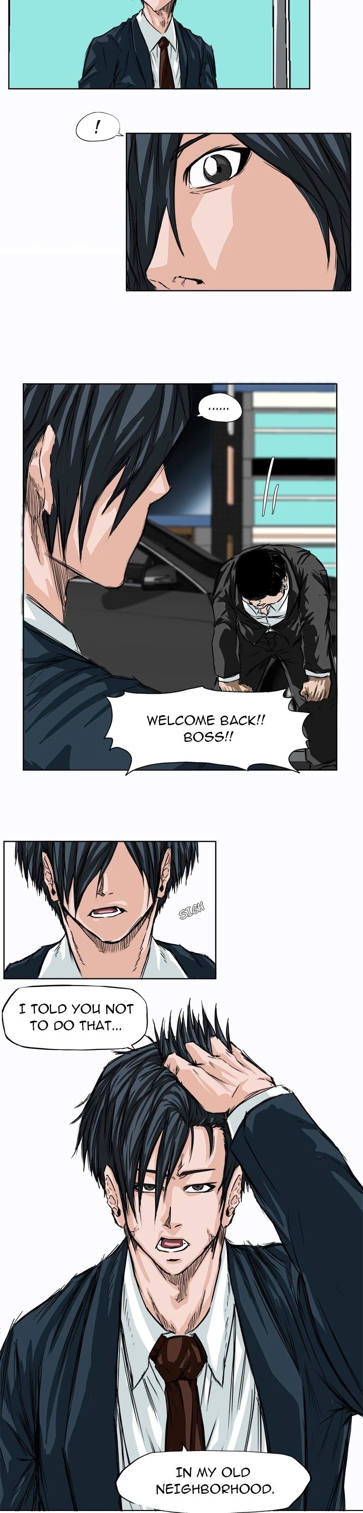 Boss in School Chapter 5 page 4 - Chapter 5