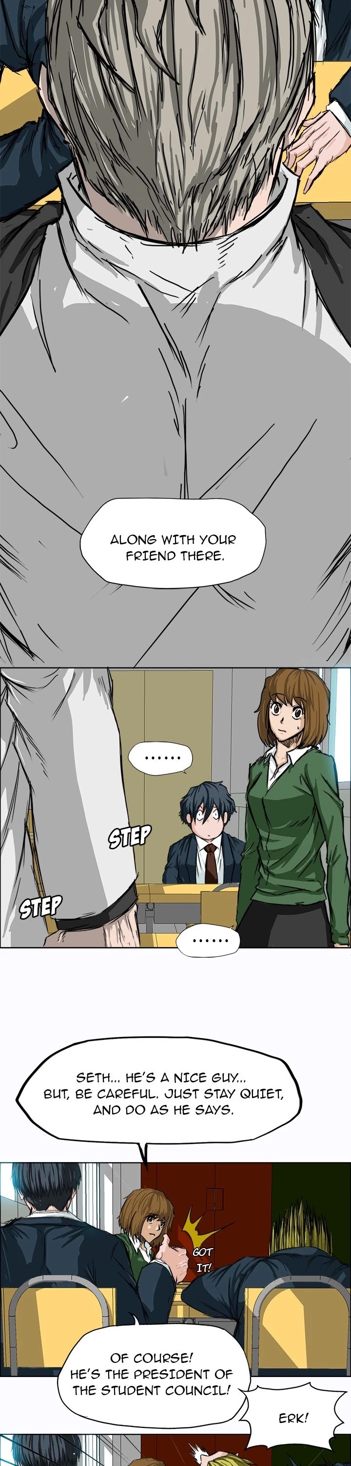 Boss in School Chapter 8 page 19 - Chapter 8