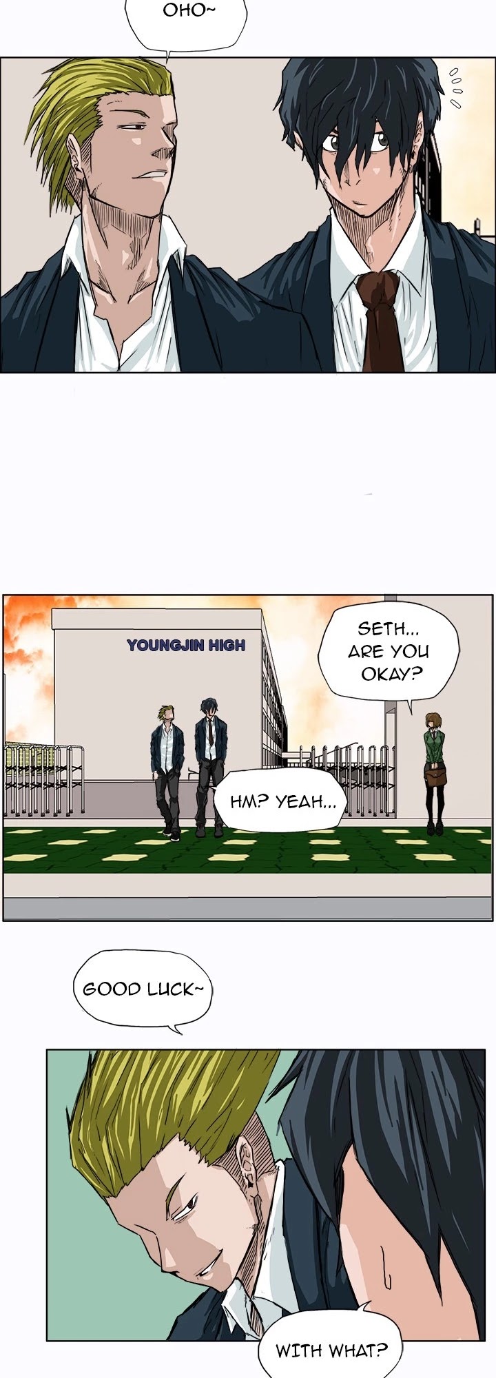 Boss in School Chapter 9 page 14 - Chapter 9