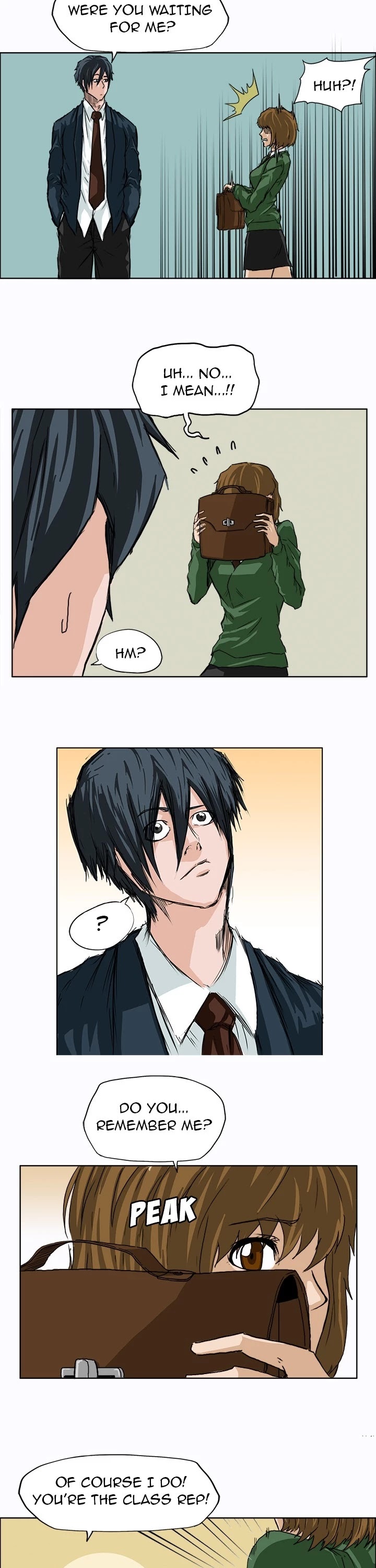 Boss in School Chapter 9 page 16 - Chapter 9